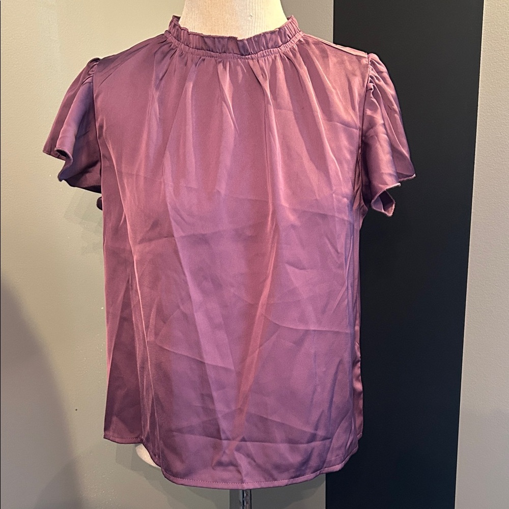 Elegant Mauve Women's Top